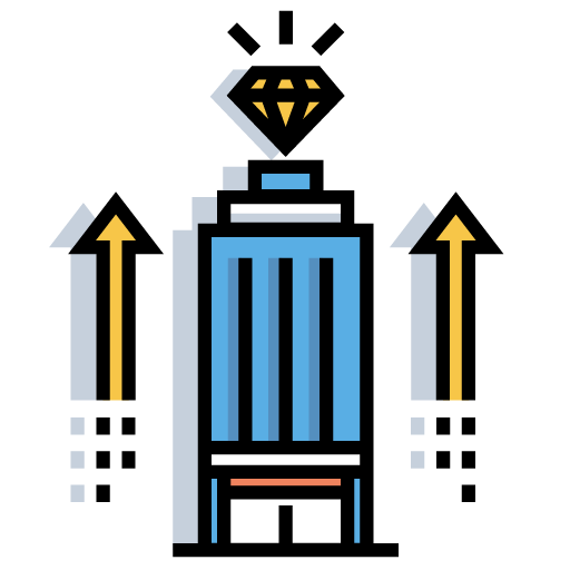 Gestão de imóveis e lançamentos/empreendimentos imobiliários.